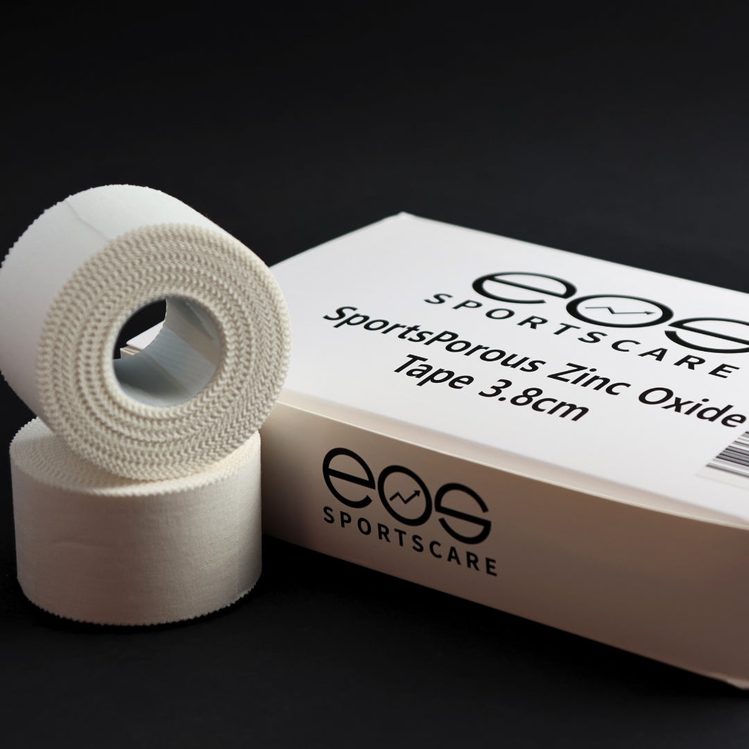 SportsPorous Zinc Oxide Tape 3.8cm (Box of 6)