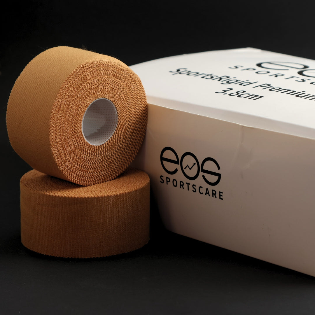 Sportacular Gear Lot 4 Rouleaux Sport Tape Rigide Tan 3,8 Cm X 10 M - Haute Adhérence