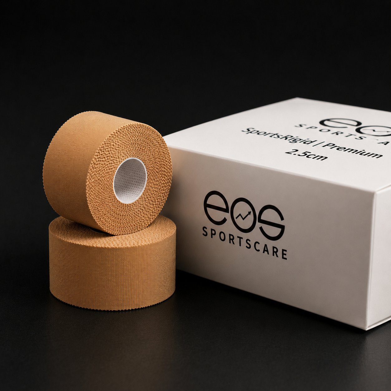SportsRigid Premium Tape 2.5cm (Box of 8)